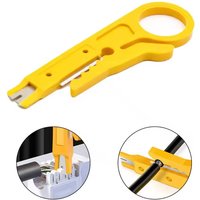 1pc Mini Portable Wire Stripper Cutter Impact Punch Down Tool Blade for Network Wire Cable Line Tool Wire Stripper Knife