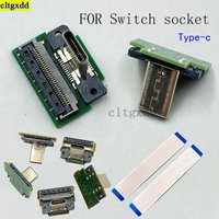 Cltgxdd 1 Piece for NS Switch Game Console Type-C Charging Dock Interface Transmission Socket Cable Accessory