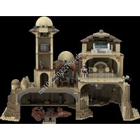 1762PCS MOC Famous star Movie Scene Tatooine The Daimyo's Palace DIY creative ideas Children Toy Christmas Gift Puzzle MOC-75059