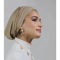 Hot Cotton Modal Hijab Caps Instant Plain Inner Cap Muslim Women Undercap Easy Wrap Turban Cotton Modal Bandana Hat Headband