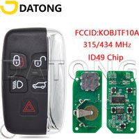 Datong World KOBJXF10A 315/434Mhz ID49 HITAG PRO Car Remote Key For Land Rover Discovery 4 Freelander Range Rover Sport Evoque