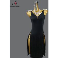 2026 Latin Dance Dress Womens Stage Outfits Party Performance Costumes Prom Clothes Girls Sports Competition Samba Practice Suit