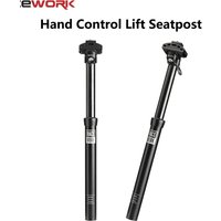 AliExpress NONE RACEWORK MTB Bike Dropper Seatpost 27.2/30.9/31.6mm Hand Hydraulic Height Adjustable Road Mountain Bicycle Seat Tube