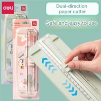 1PC Portable A5/A6 Paper Cutter Trimmer, Uncharged Manual Cutting Tool Made with Durable Plastic, School, Home, and Office Use