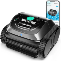Wireless Robotic Swimming Pool Cleaner WYBOT C1 / OS800 APP Control for Floor Wall Waterline Pools Cleaning Robot Runing120mins