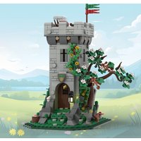 Enchanting MOC Building Blocks Watchtower Series: Forest Models, Unique Assembly Toys, Perfect Creative Holiday Gifts for Archit