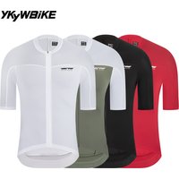 AliExpress YKYWBIKE Men Cycling Jersey 2026 Racing Pro Summer Bicycle Shirt Short Sleeve Road Bike MTB Tops Biking Clothing Breathable