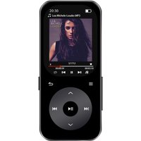 2.01" Touch Screen MP3 Player with Bluetooth 5.3,60H Standby,FM Radio,Voice Recorder, Kids Safe Music Player,No Internet Need