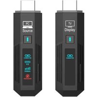 1080P New Upgrade Wireless HDMI Transmitter Receiver 50M No Lag For PC For TV For Laptop For Phone For Projector Home Office Use