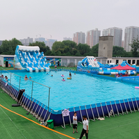 Indoor Inflatable Pool Water Park Equipment Playground Water Park Slides and Rides Amusement Park Equipmentpromote sales