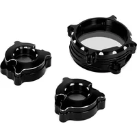 3D CNC Clear Motorcycle 1 Cam Cover + 2 Valve Covers Modified Cylinder Cover For Grom125 Monkey125 DAX125 Trail125 2022-2023