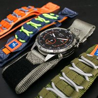 20 22mm Quick Fit Nylon Strap for Samsung Watch 4/5/6/7 40mm 44mm Band for Galaxy Watch 6/4Classic 43 47mm Sport Wristband Belt