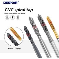 DESKAR Screw Tip Tap M3/M4/M5/M6/M8/M10/M12 Spiral Pointed Tap M3x0.5 M12x1.75 Special Thread Tapping Machine For Machine Taps