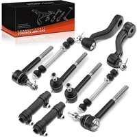 Frankberg 10-Piece Front Suspension Control Arm Set for Cadillac Escalade Chevrolet Astro Bus Extended Cargo Van K6447