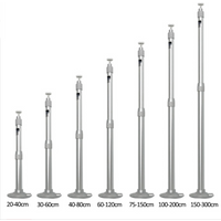 20-40cm 30-60cm 40-80cm Monitor Aluminum Alloy Telescopic Bracket Bracket Extension Monitoring Pole Camera Long Bracket
