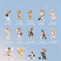 POP MART Peach Riot Power Chords Series Blind Box Oryginalne Zabawki Niespodzianka Mystery Box Figurka Lalka Śliczna Figurka Anime Ozdoba Prezent