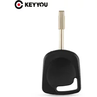 KEYYOU 2PCS NEW For Ford Focus Mondeo KA Jaguar XJ8 Transit Connect Uncut Blade No Chip Transponder Car Key