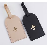 2 Stylish Luggage Tags - Durable, Waterproof, Available in Red and Black - Perfect for Travelers, Luggage Identification Tags | Fashion Tags | Tags