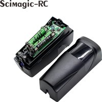 DC 12-24V Infrared Beam Sensor Detector Alarm Photocell Transmitter Battery Powered For Sliding Swing Gate Opener Barrier