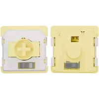 GATERON KS-33 Low Profile 2.0 Banana Chocolate Switch 3 Pins Tactile POM For Mechanical Keyboard Custom Switches PC Accessories