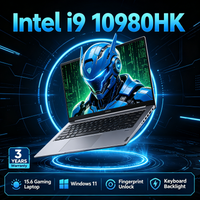 2026 New 15.6" Ultra Slim Laptop Intel Core i9-10980HK 32GB RAM 2TB SSD 1080P FHD Windows 11 High Performance Portable Notebook