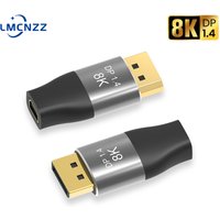 Bidirectional Mini DP Adapter Coupler converter 8K@60Hz 4K@144Hz Bi-Directional DP to Mini DP Extender for Mac Cinema Display