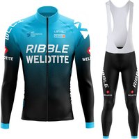 AliExpress CERVELO Ribble Weldtite Autumn Long Sleeve Cycling Jersey Set Bib Pants Ropa Ciclismo Clothing Bike Uniform Men Bicycle Clothes Mailllot