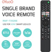 RMF-TX520E Voice TV Remote Control For Sony Compatible With 4K 8KHD Smart TV Remoto Control KD-65X80 KD-75X80J Series Controller