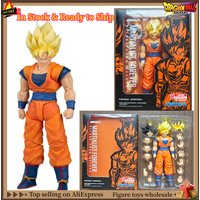 【In Stock & Ready to Ship】Dragon Ball Demoniacal Fit Super Saiyan Son Goku Martialist Forever Anime Action Figure Toy