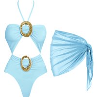 2Pcs Hollow Swimsuit 2026 Sexy Bikini Women Swimwear Push Up Swim Suits Female Bandeau Biquini Cover Up Bathingsuit Beachwear