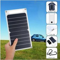 Waterproof 30W Solar Charging Panel 6.8V With USB Port Portable Power Supply for Camping Hiking Mobile Devices