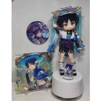 Scaramouche Wanderer Handmade OB11 Alternate Face Genshin Impact Characters Doll Cosplay Toys Accessories