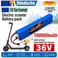 10S3P 36V 100000mAh 18650 Lithium-Akku-Pack mit eingebautem BMS, Ersatz für M365 Elektroroller, Polen Lager, schneller Versand
