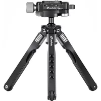 Aluminum Metal Mini Tripod with Ball Head ,Desktop SpiderTable Spider Tripod for IPhone Gopro Nikon Canon Fujifilm DSLR Camera