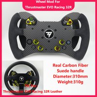 SIMPUSH Racing Sim Wheel Mod GT3 GT4 Sim Racing Simracing For Thrustmaster EVO Racing 32R Leather