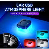 1Pc Mini USB LED Light, Car LED Interior Lighting DC 5V Smart USB LED Atmosphere Light, Laptop Keyboard Light Decoration night
