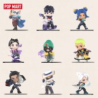 POPMART VALORANT AGENTS – seria „Mystery Box”, oryginalne, losowe zabawki, ozdoby, figurki, elementy dekoracyjne do domu, figurki do postawienia na biurku.