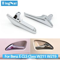 1/2/4PCS Car Left Right Chrome Door Pull Handle For Mercedes Benz E CLS Class W211 W219 E320 E500 E63 AMG 2117660124,2117660224