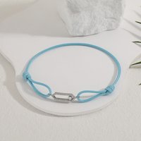 2026 New movable Zircon Adjustable Bracelet For Women Men Summer Fashion Simple Rope Bracelet for Female Party Jewelry Gift