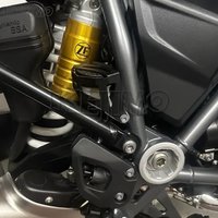 FOR BMW R1200R R1200RS 2013-2018 R1250R R1250RS 2019 -2025 Rear Brake Reservoir Guard Oil Tank Protector Cover R1250GS 2019-2023