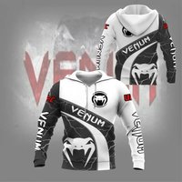 Sweat-shirts de sport pour hommes, tenue de boxe pour hommes, motif loup dominant, idéal pour les activités de plein air, vêtements de mode pour hommes, hauts
