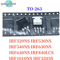 10PCS IRF520NS IRF530NS IRF540NS IRF630NS IRF640NS IRF840LCS IRF1010NS IRF3205S TO-263 IRF530 IRF540 IRF630 IRF640 IRF3205 MOS
