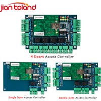 TCP/IP Wiegand 26-Netzwerk-Zugangskontrollpanel mit Einzel-, Doppel- und Vier-Tür-Eingang für Sicherheitslösungen, Zugangssystem mit Software