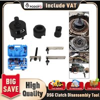 Podofo Transmission Tool Double Cluth DSG 0AM DQ200 7-Speed Dual Clutch Disassembler Clutch Installer Remover for VW AUDI