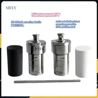 Vessel-kettle Hydrothermal Autoclave Reactor with PTFE Chamber Hydrothermal Synthesis 25ml-100ml