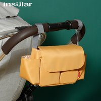 Multifunctional Baby Stroller CupHolder BagCute Stroller Organizer Universal Pram Buggy Cart Bottle Storage Stroller Accessories