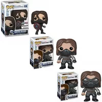 Funko POP Studios Captain America the Winter Soldier 838# 43# 44# Black Widow 42# Vinyl Figure Collection Model Doll Toys