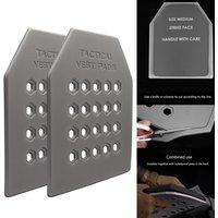 VULPO Tactical Vest Bulletproof Plate Lining Soft Cushioned Shock Protect Insert Plate For Hunting Airsoft Vest Plate Carrier