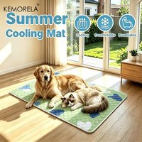 KEMORELA Ice Cool Upgrade Summer Extra Large Cooling Dog Mat Cooling And Breathable Small Big Dogs Pad Breathable Pet Cold Bed