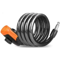 AliExpress NONE Combination Helmet Chain Lock: Motorcycle & Bicycle Anti-Theft with Disc Wire for Mountain Bikes & Electric Vehicles